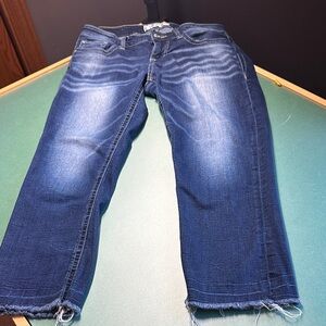 Daytrip Women's Dark Blue Cropped Jeans